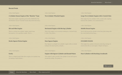 smallsteamengines.com screenshot