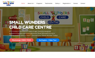 smallwunders.ca screenshot