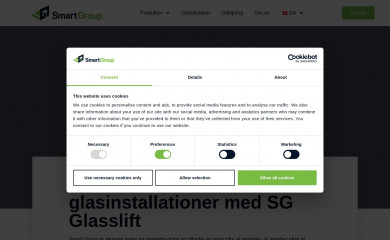 https://smart-group.dk/ screenshot