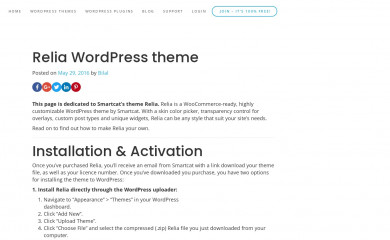 https://smartcatdesign.net/smartcat-products/relia-wordpress-theme/ screenshot