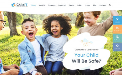 https://smartdata.tonytemplates.com/childit/ screenshot