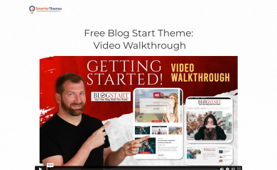 BlogStart screenshot