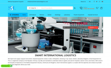 smartinternationallogistics.com screenshot