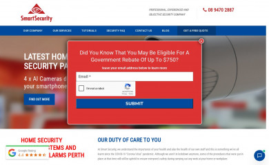 smartsecurity.com.au screenshot