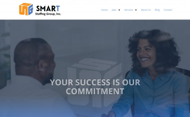 smartstaffinggroup.com screenshot