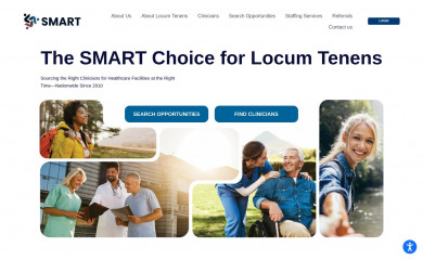 smartphysicianrecruiting.com screenshot