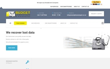 smartphonesrepair.co.nz screenshot