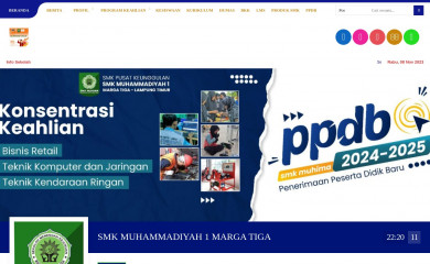 smkmuhima.sch.id screenshot