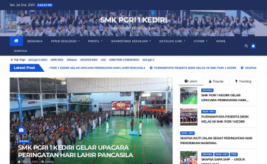 smkpgri1kediri.sch.id screenshot