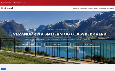 smihuset.no screenshot