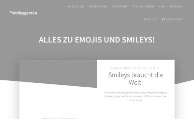 smileygarden.de screenshot