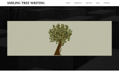 smilingtreewriting.com screenshot