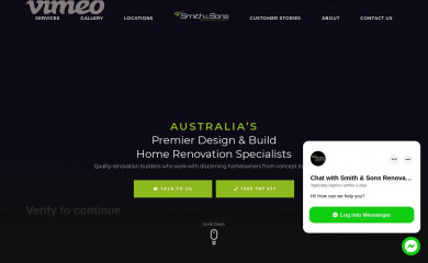 smithandsons.com.au screenshot