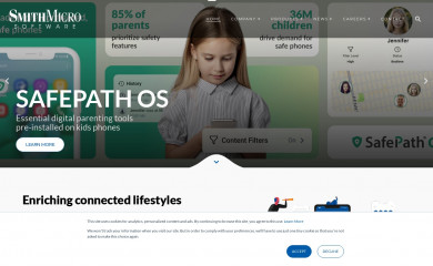 smithmicro.com screenshot