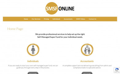 smsfonline.com.au screenshot