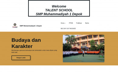 smpmuh1depok.sch.id screenshot