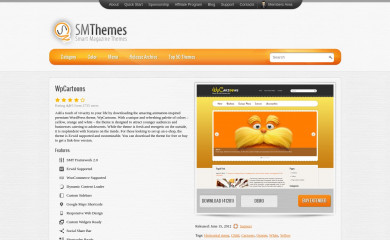 WpCartoons screenshot