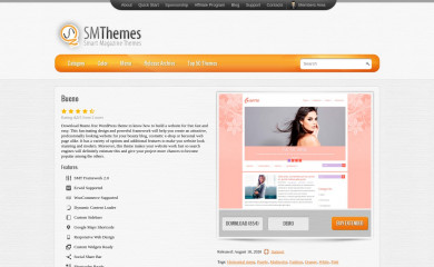 http://smthemes.com/bueno/ screenshot