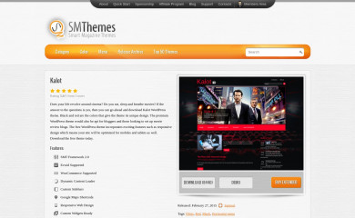 http://smthemes.com/kalot/ screenshot