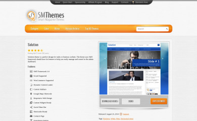 http://smthemes.com/solution/ screenshot