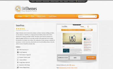 http://smthemes.com/smartpress/ screenshot