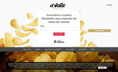 snackselvalle.com screenshot