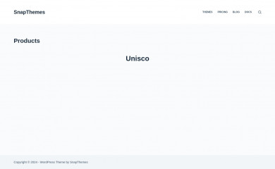 UNISCO screenshot