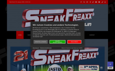 sneakfreaxx.de screenshot