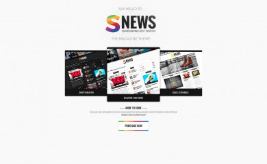 Snews screenshot