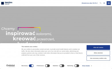 sniezkagroup.com screenshot