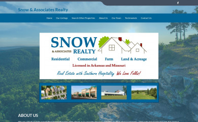 snowandassociatesrealty.com screenshot