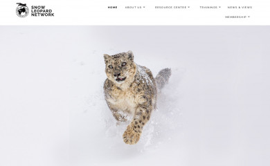 snowleopardnetwork.org screenshot