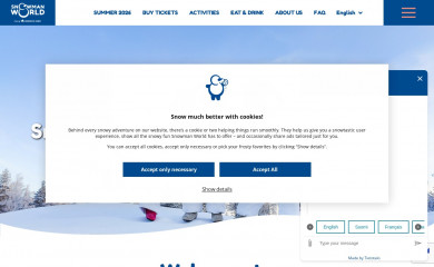snowmanworld.fi screenshot