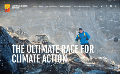 snowmanrace.org screenshot