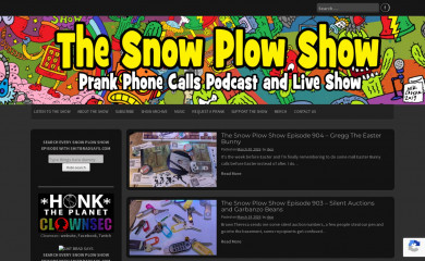 snowplowshow.com screenshot