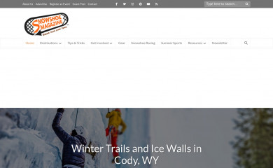 snowshoemag.com screenshot