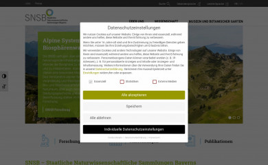 snsb.de screenshot