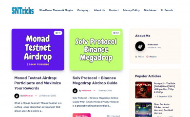 sntricks.com screenshot