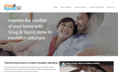 snugandsound.com.au screenshot