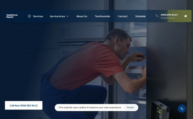 so-appliance.repair screenshot