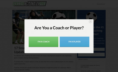 soccercoachingpro.com screenshot