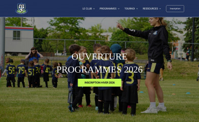 soccerlongueuil.com screenshot