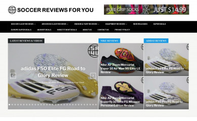 soccerreviewsforyou.com screenshot