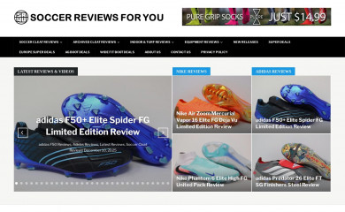 soccerreviewsforyou.com screenshot