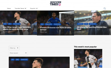 soccertimes.com screenshot