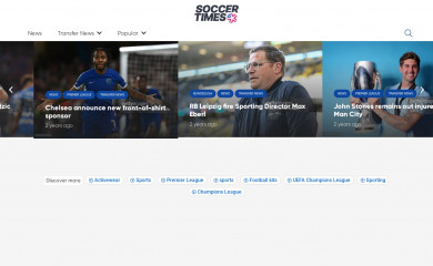 soccertimes.com screenshot