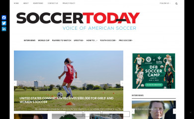 soccertoday.com screenshot
