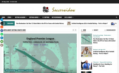 soccerwidow.com screenshot