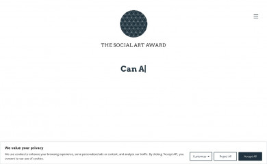 social-art-award.org screenshot