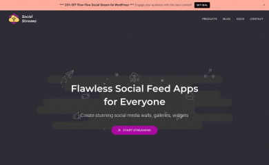 http://social-streams.com screenshot